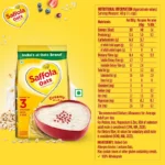 Saffola Oats | Rolled Oats | Delicious Creamy Oats | 100% Natural | High Protein & Fibre | Healthy Cereal | 1Kg - Image 5