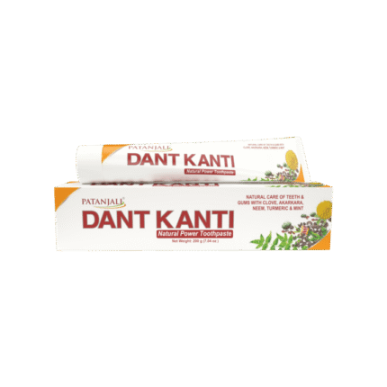 Patanjali Dant Kanti Herbal Toothpaste 200g  (Free Dant Kanti Toothbrush inside)