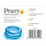 Pears soft & Fresh Glow with Mint Extract Bathing Bar (100g) - Image 4