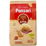 PANSARI MP Wheat Chakki Atta, 10 kg - Image 2
