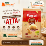 PANSARI MP Wheat Chakki Atta, 10 kg
